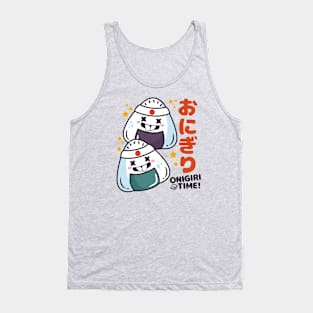 Kawaii Onigiri Time Tank Top